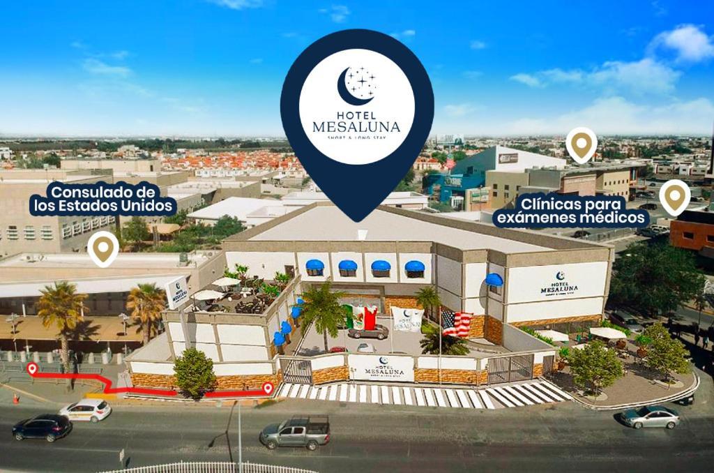 Hotel Mesaluna Short & Long Stay Σιουδάδ Χουάρες Εξωτερικό φωτογραφία